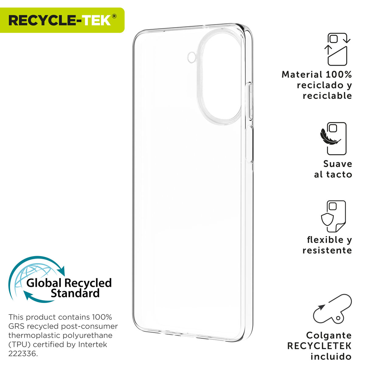 Picture of Mobile cover Muvit for Change Xiaomi Redmi A5 4G Transparent