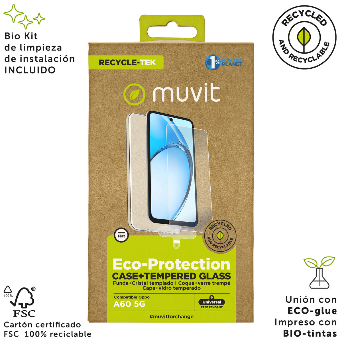 Picture of Mobile Phone Case Muvit for Change Oppo A60