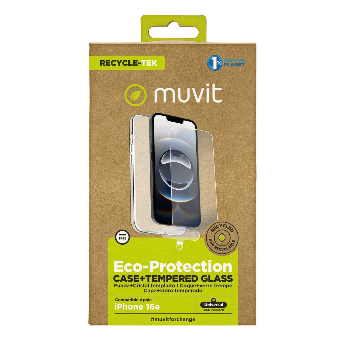 Picture of Mobile Case and Protector Muvit for Change IPhone 16e