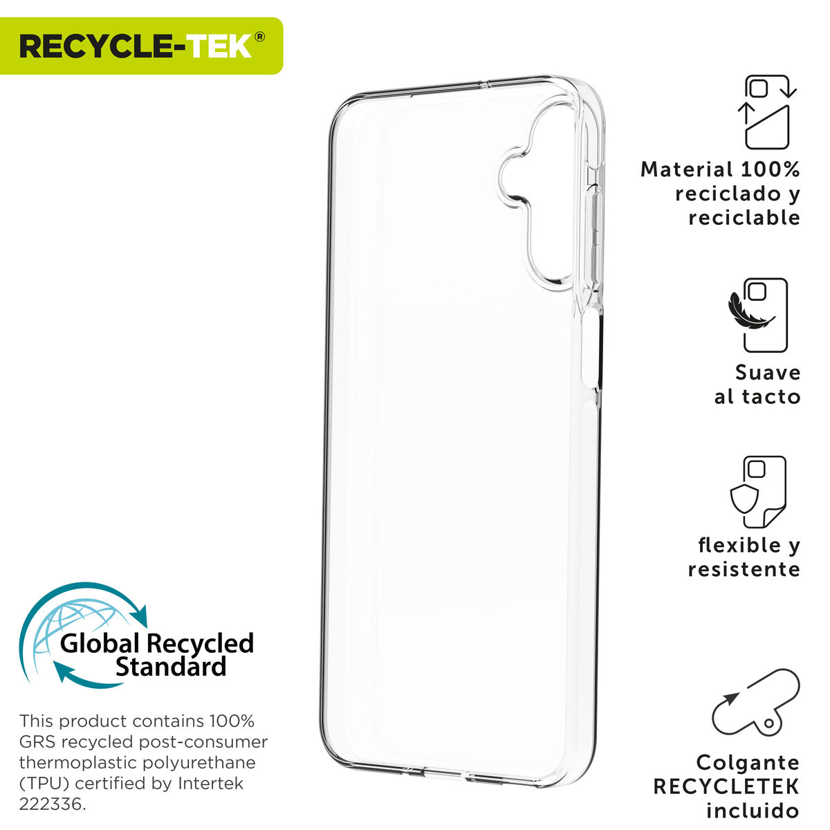 Picture of Mobile cover Muvit for Change Galaxy A17 Transparent