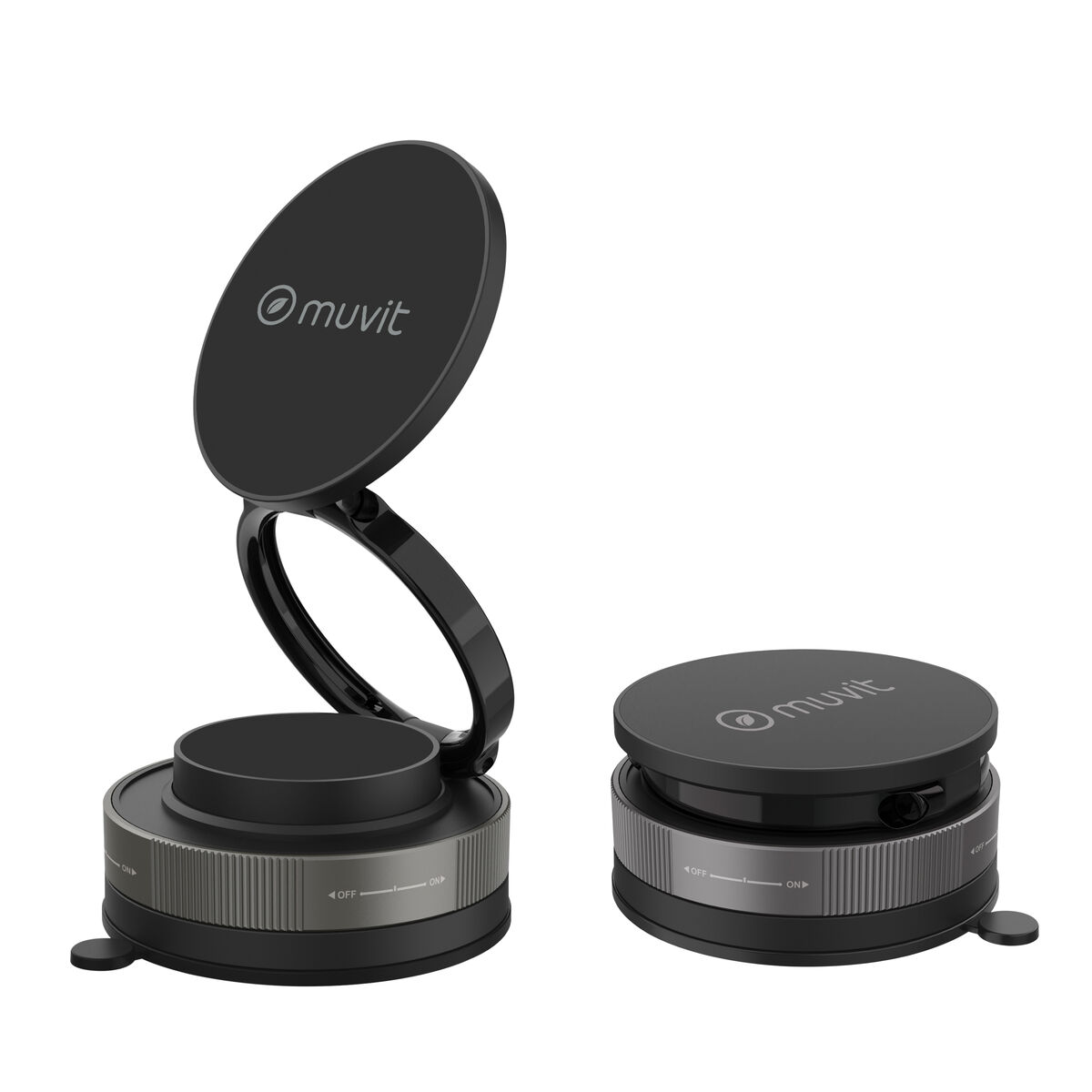 Mobile Support for Cars Muvit MCCHL0035 Black