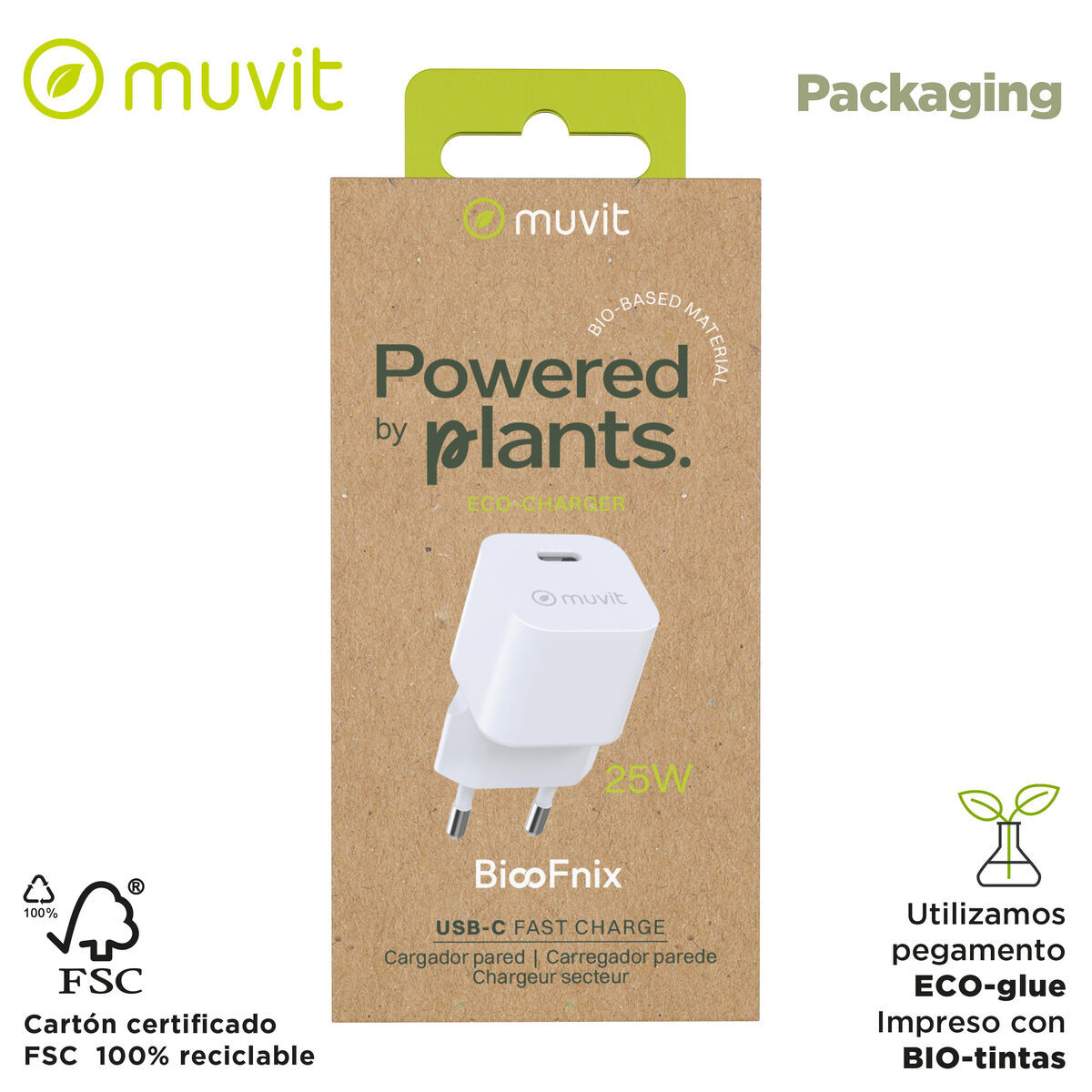 Wall Charger Muvit MCACC0049