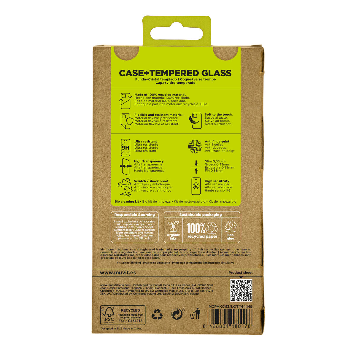 Picture of Mobile cover Muvit for Change Galaxy S25 FE