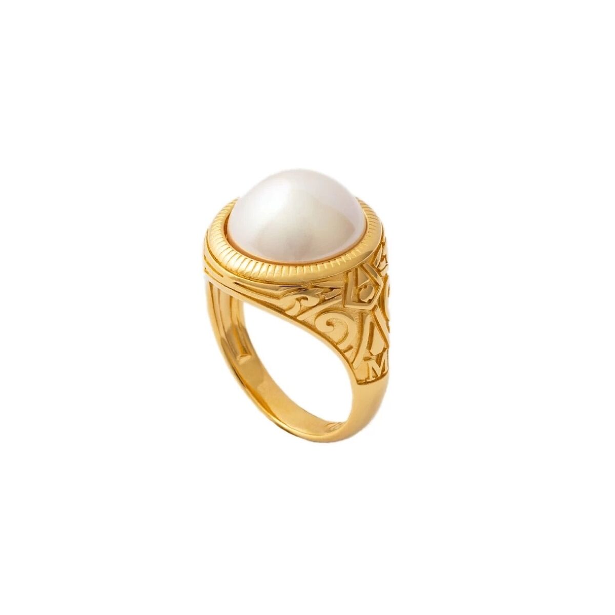Ring Dames Majorica 17218.01.1.919.010.1 Gouden