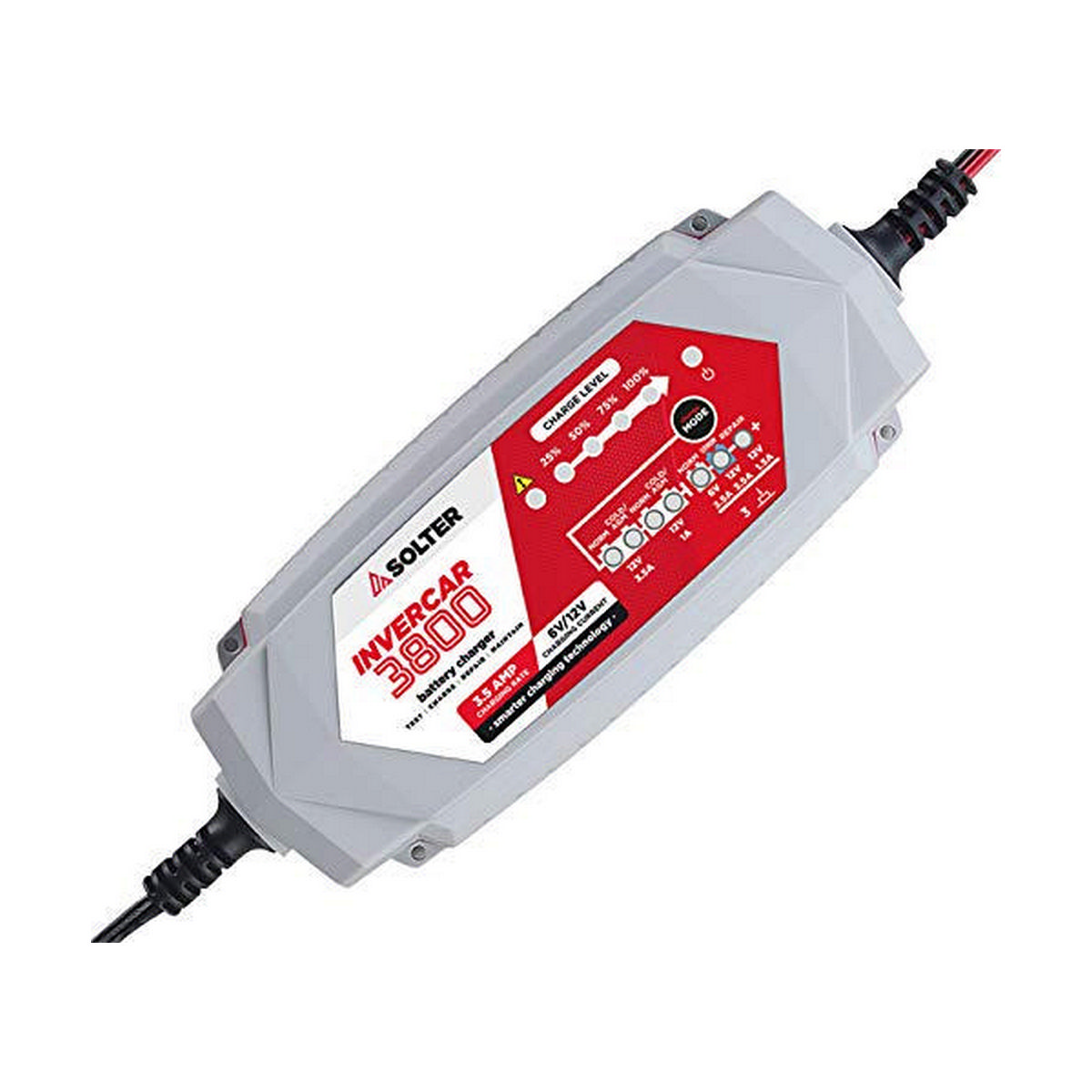 Chargeur de batterie Solter Invercar 3800 6-12 V
