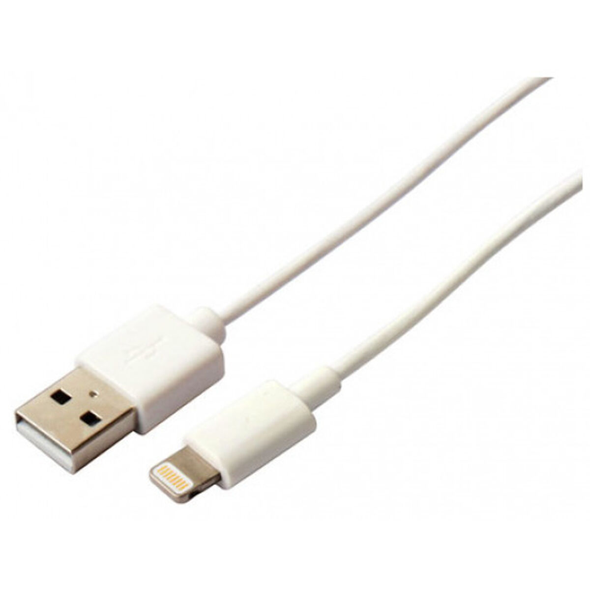 Gegevens-/Oplaadkabel met USB KSIX B0914CU01 Wit
