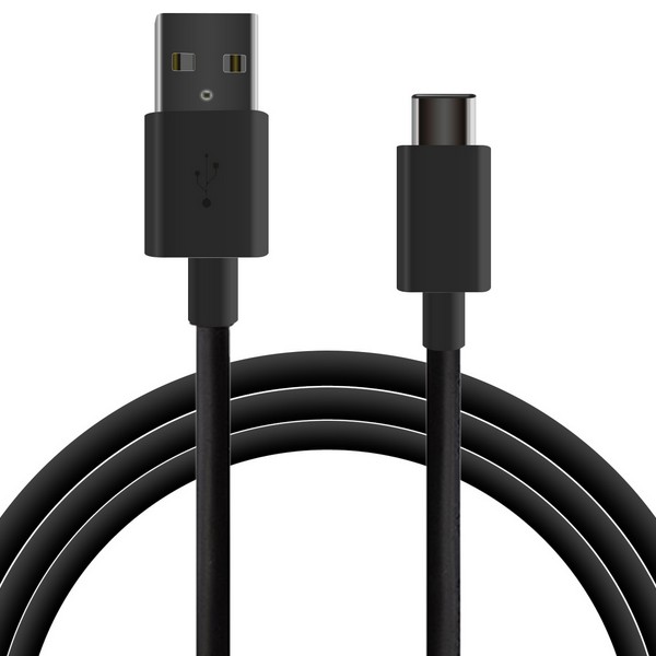 Câble USB-C vers USB KSIX 1 m Noir   