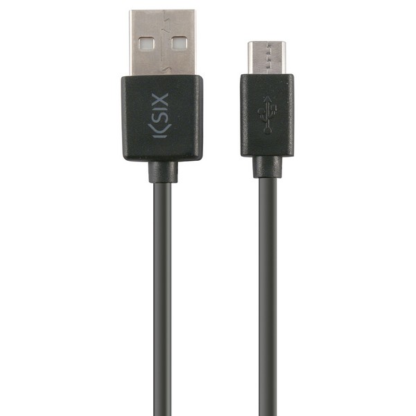 Cable USB a Micro USB Contact 1 m Negro