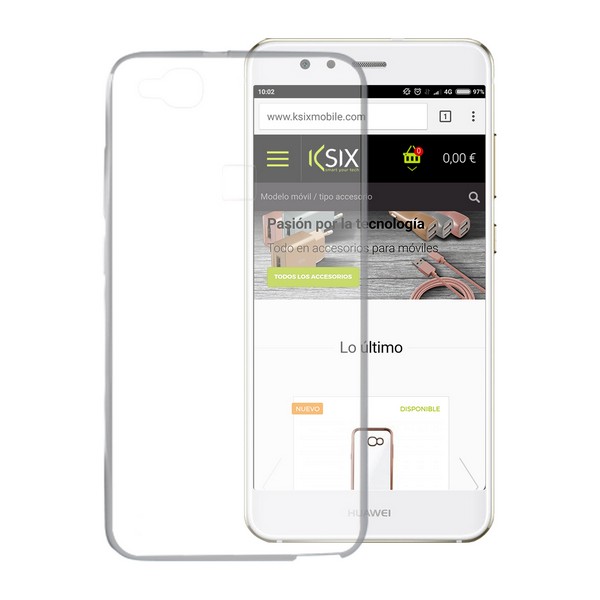 Ovitek za Mobilnik Huawei P10 Lite Flex Ultrafina Prozorno