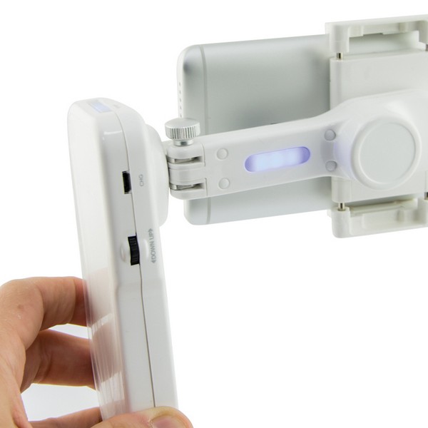 Camera Stabiliser for Smartphone KSIX Steady Rec 1000 mAh White