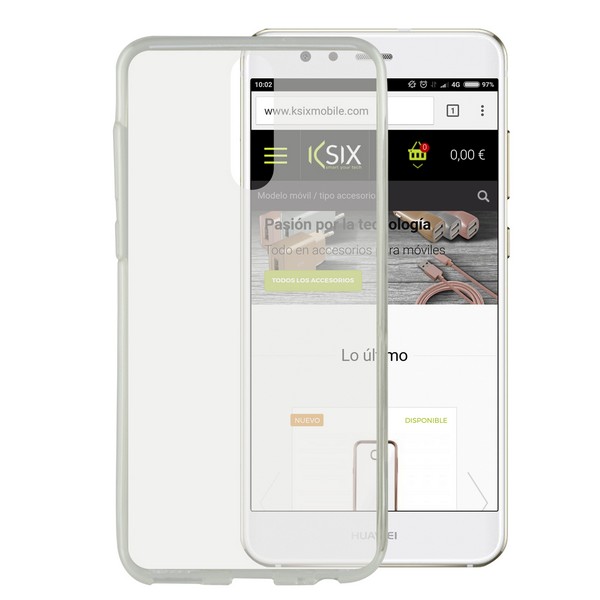 Ovitek za Mobilnik Huawei Mate 10 Lite Flex Ultrafina Prozorno
