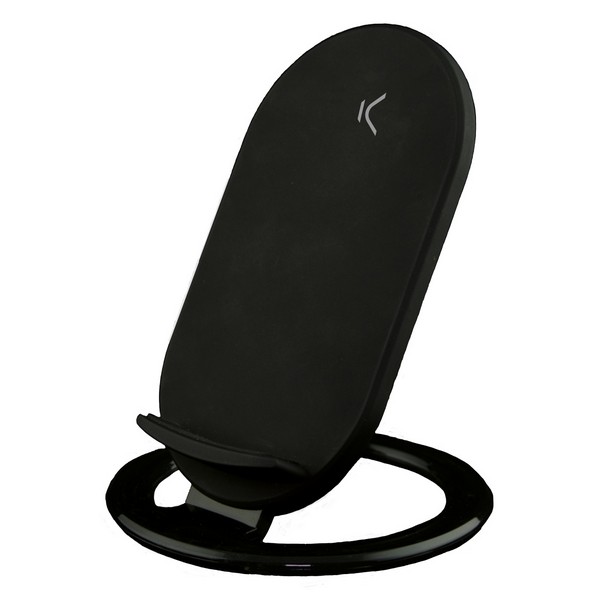 Chargeur Sans Fil pour Smartphones KSIX Noir   