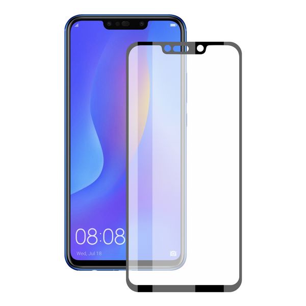 Curved Tempered Glass Screen Protector Huawei Mate 20 Pro KSIX 3D Negro
