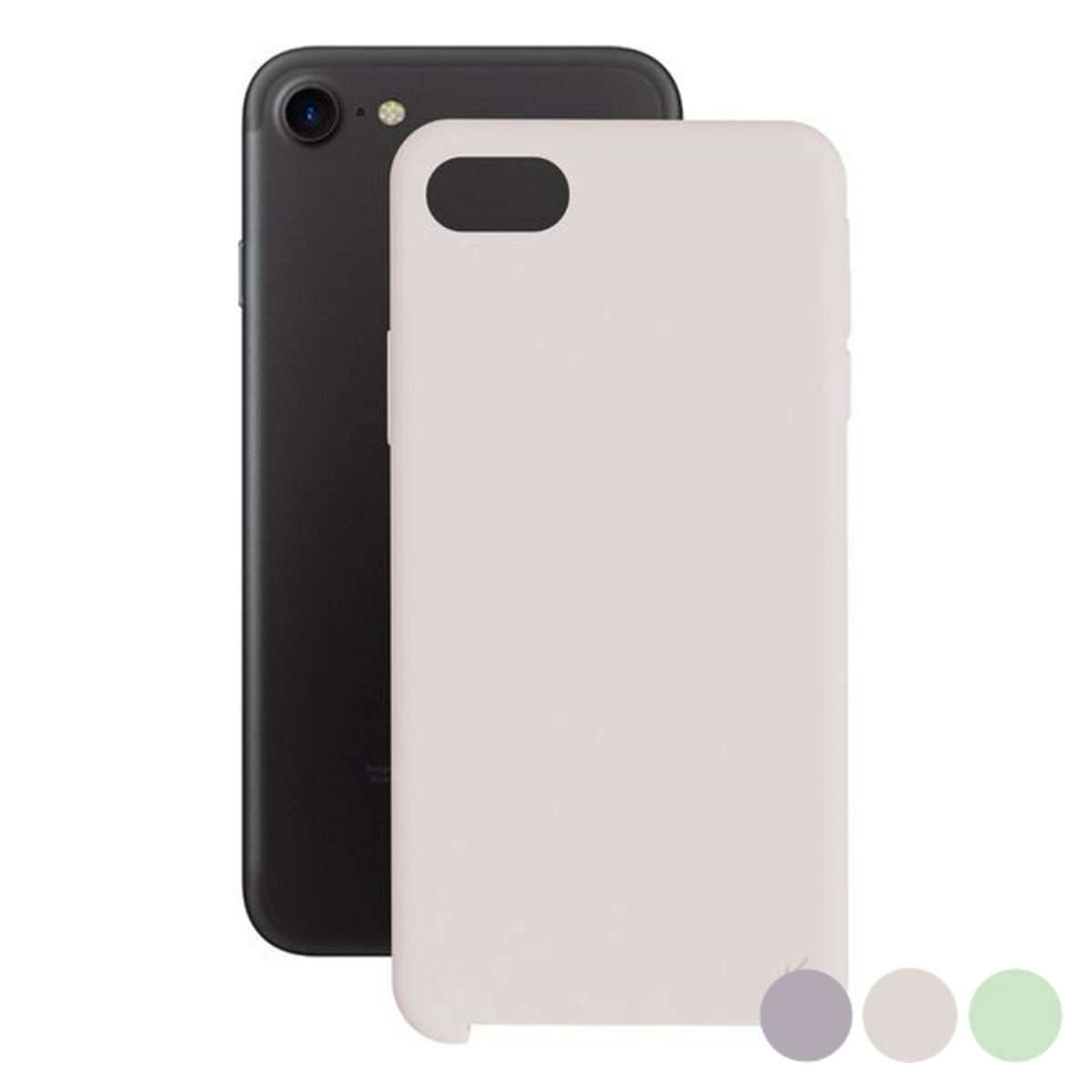 Afbeeldingen van Mobile cover iPhone 7/8 KSIX Soft