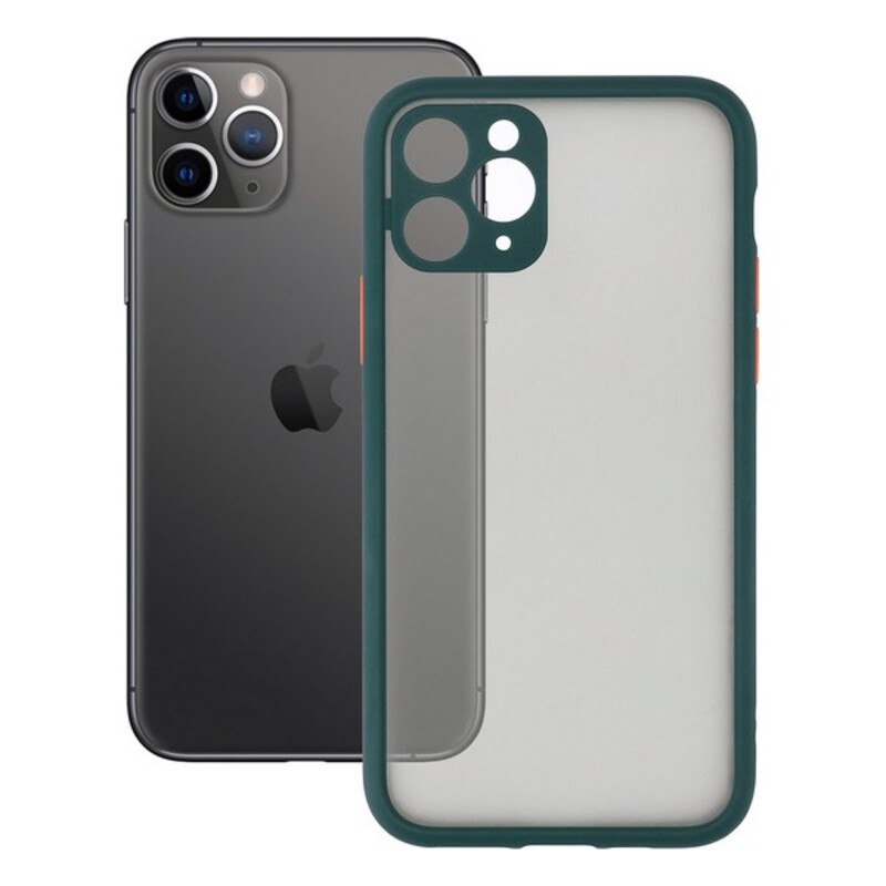 Mobile cover iPhone 11 KSIX Duo Soft Green