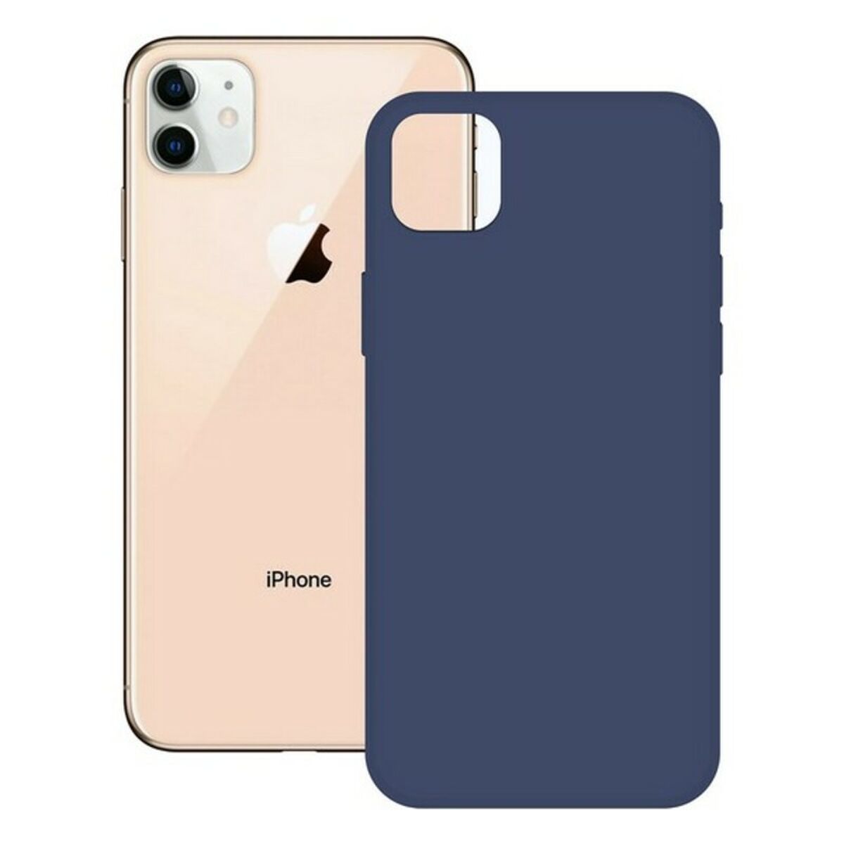 Afbeeldingen van Mobile cover iPhone 12 KSIX Soft Silicone iPhone 12 Mini