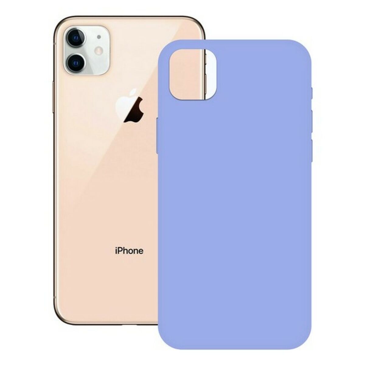 Afbeeldingen van Mobile cover iPhone 12 Pro KSIX Soft Silicone iPhone 12, 12 Pro