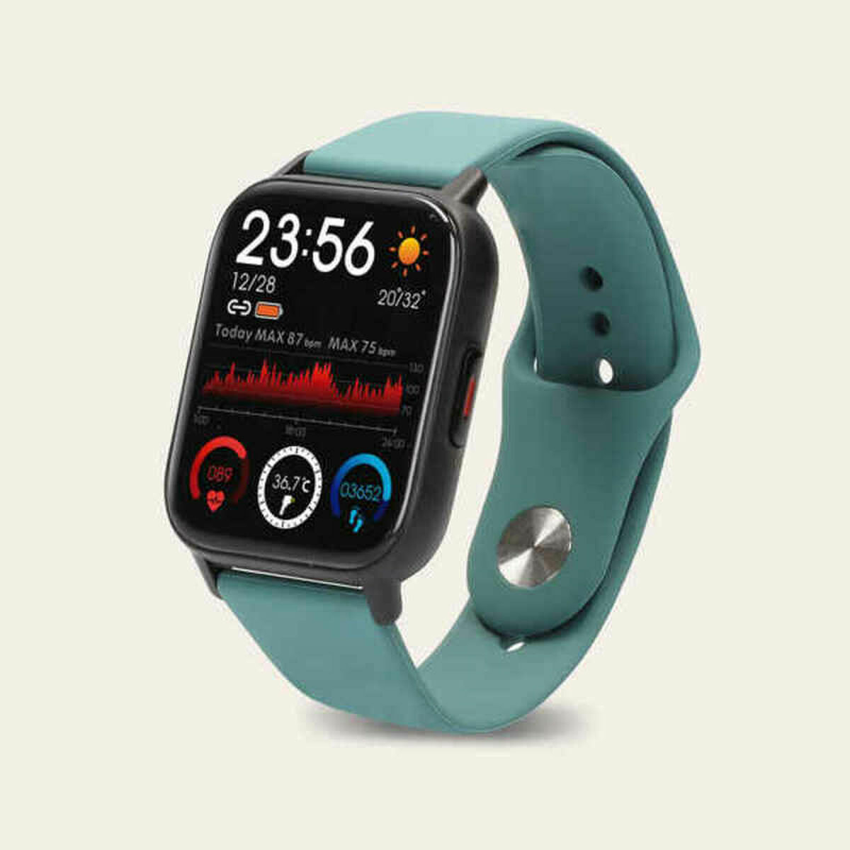 Afbeeldingen van Smartwatch KSIX BXSW11N 1,7" 180 mAh Black (Refurbished A)