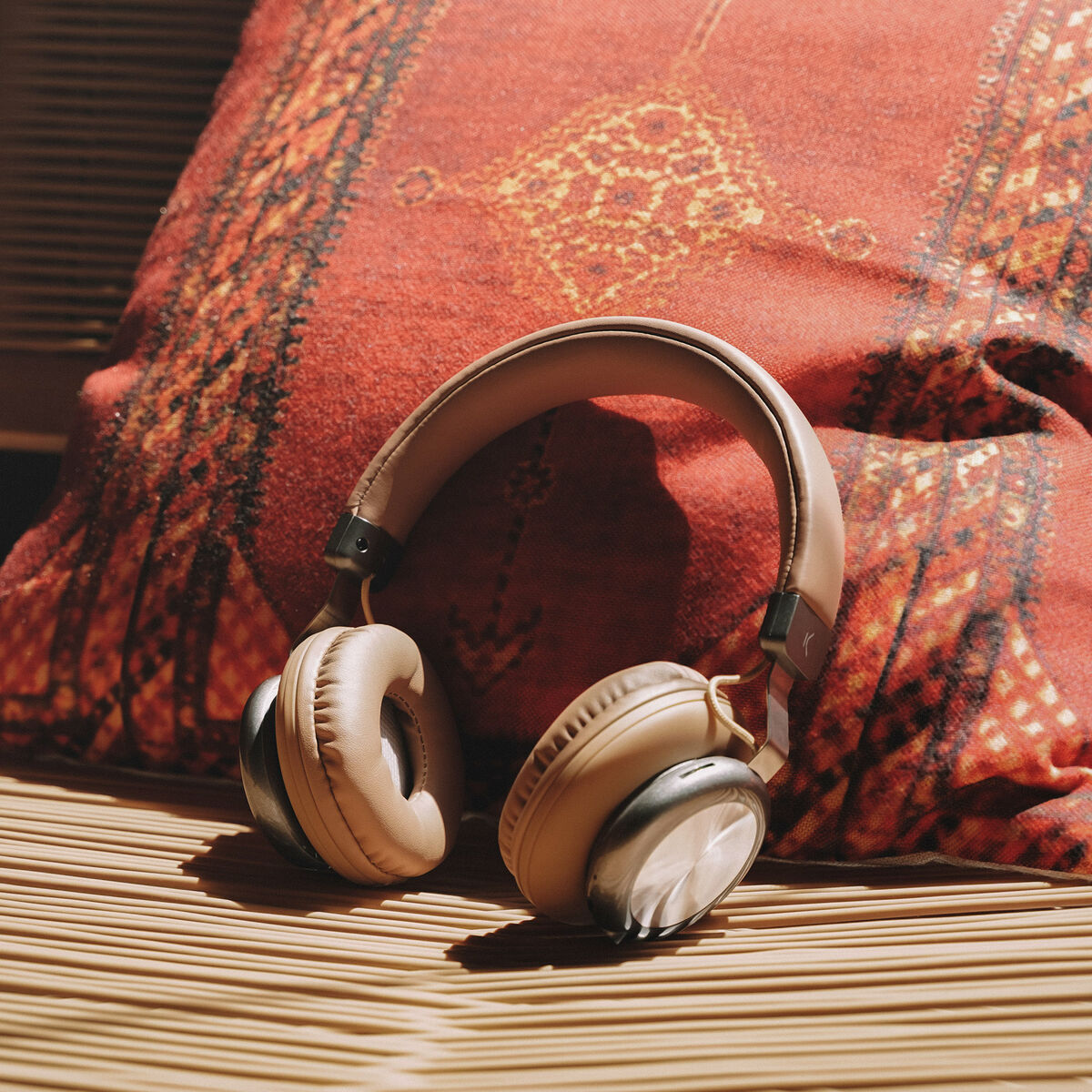 Wireless Headphones KSIX Retro2 Brown (Refurbished A)