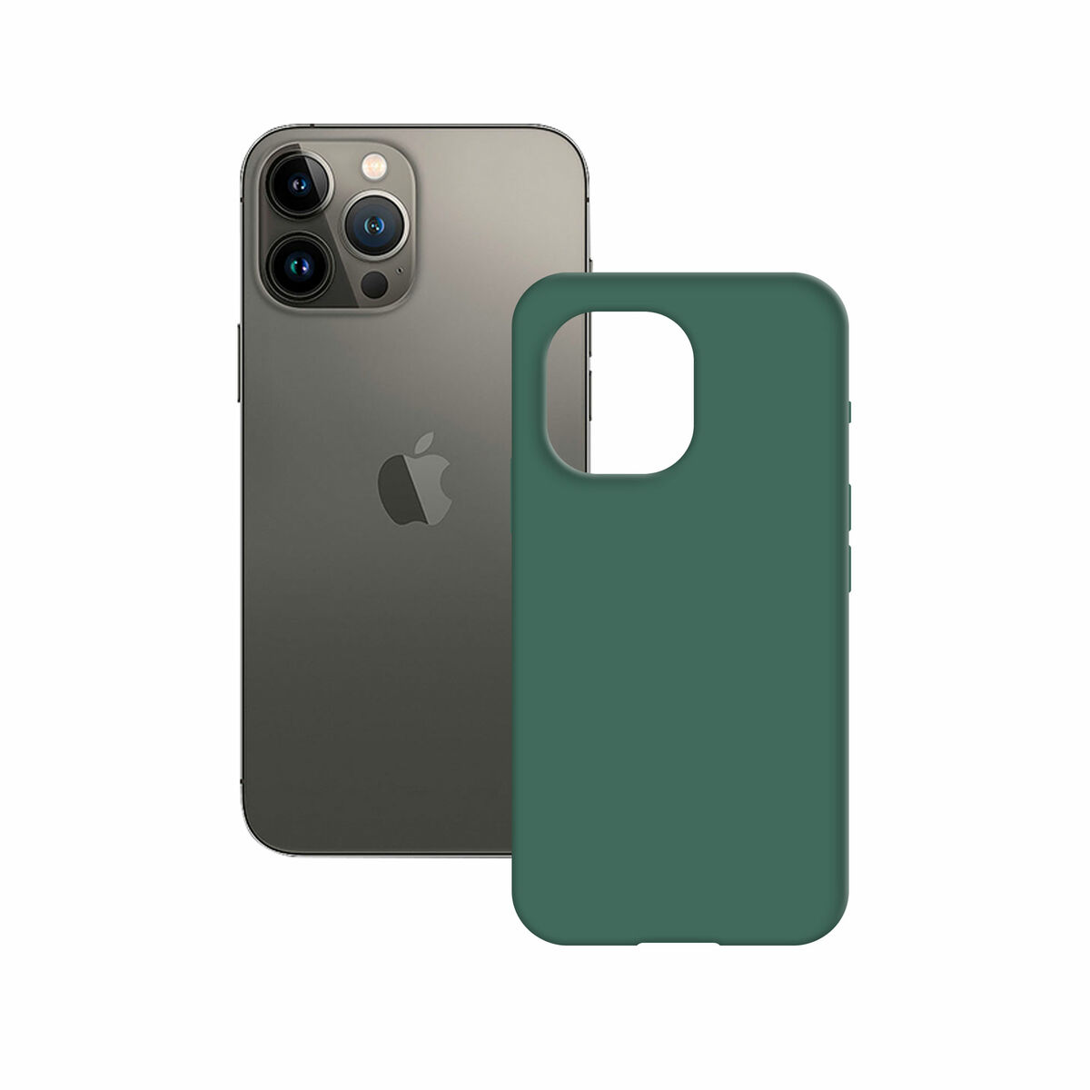 Protection pour téléphone portable KSIX iPhone 13 Pro Max Vert