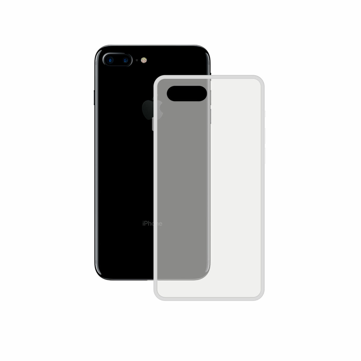Protection pour téléphone portable KSIX iPhone 7/8 Plus Transparent Iphone 7 Plus/8 Plus