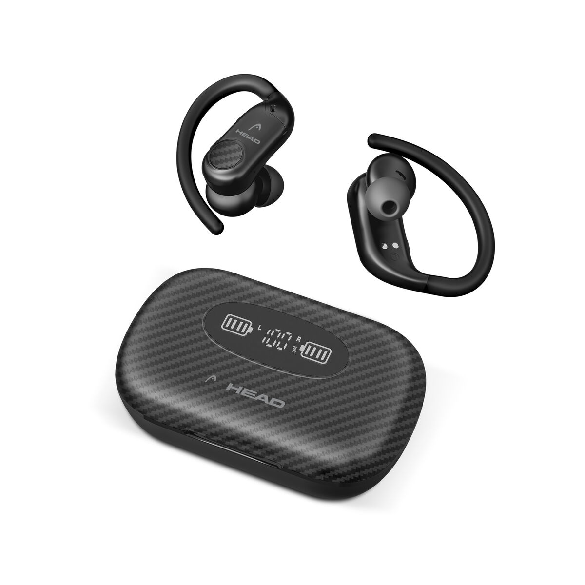 Picture of Wireless Headphones Head TWS FLEX HOOKS Black