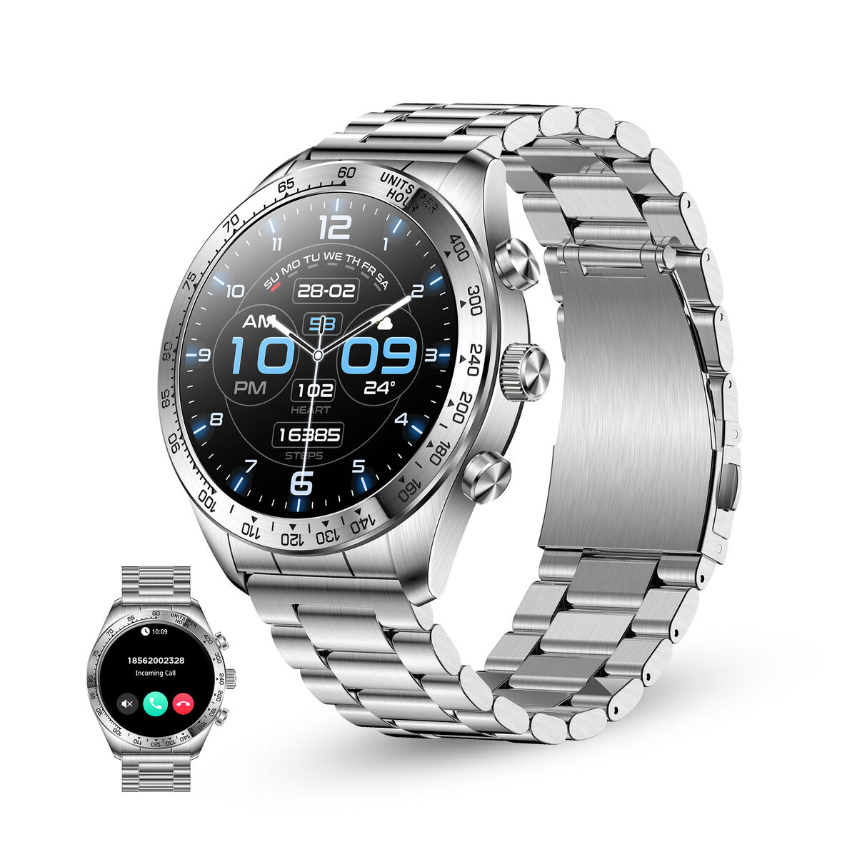 Picture of Smartwatch KSIX KSIX Elite Silver 1,43"