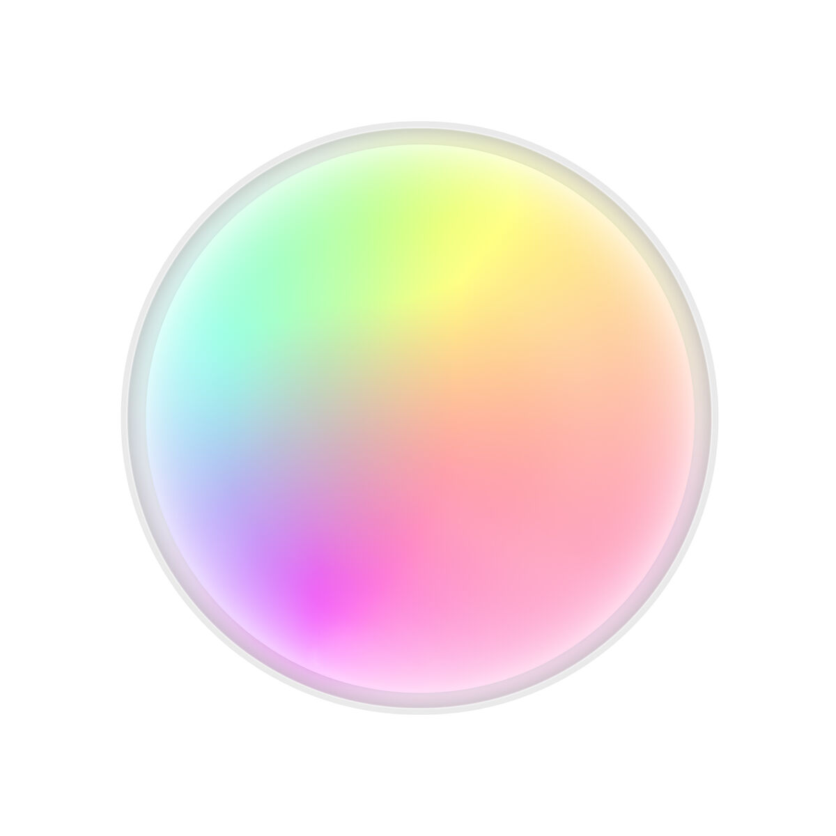 LED Flush-fitting ceiling light KSIX SmartLED KSIX Halo 2 White Plastic 25 W (3000k – 6500k) (6500 K)