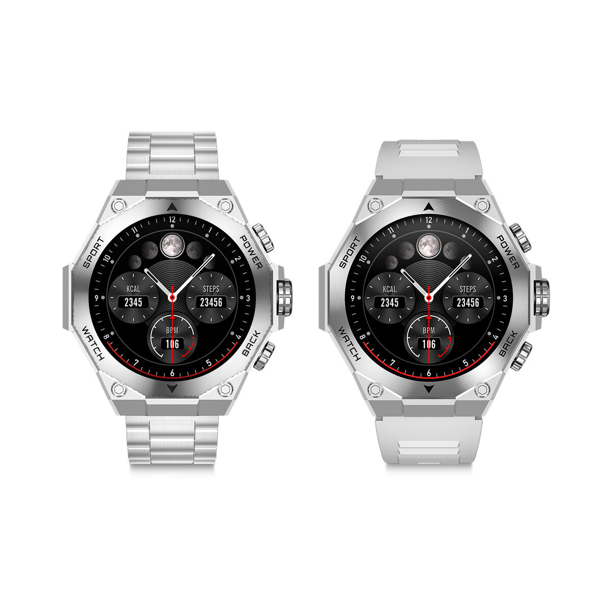 Bild von Smartwatch KSIX Silver 1,43"