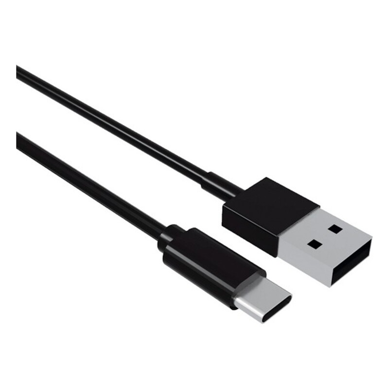 Câble USB A vers USB C Contact (1 m) Noir   