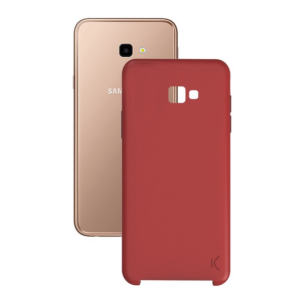 Funda para Móvil Samsung Galaxy J4+ 2018 Soft Rojo