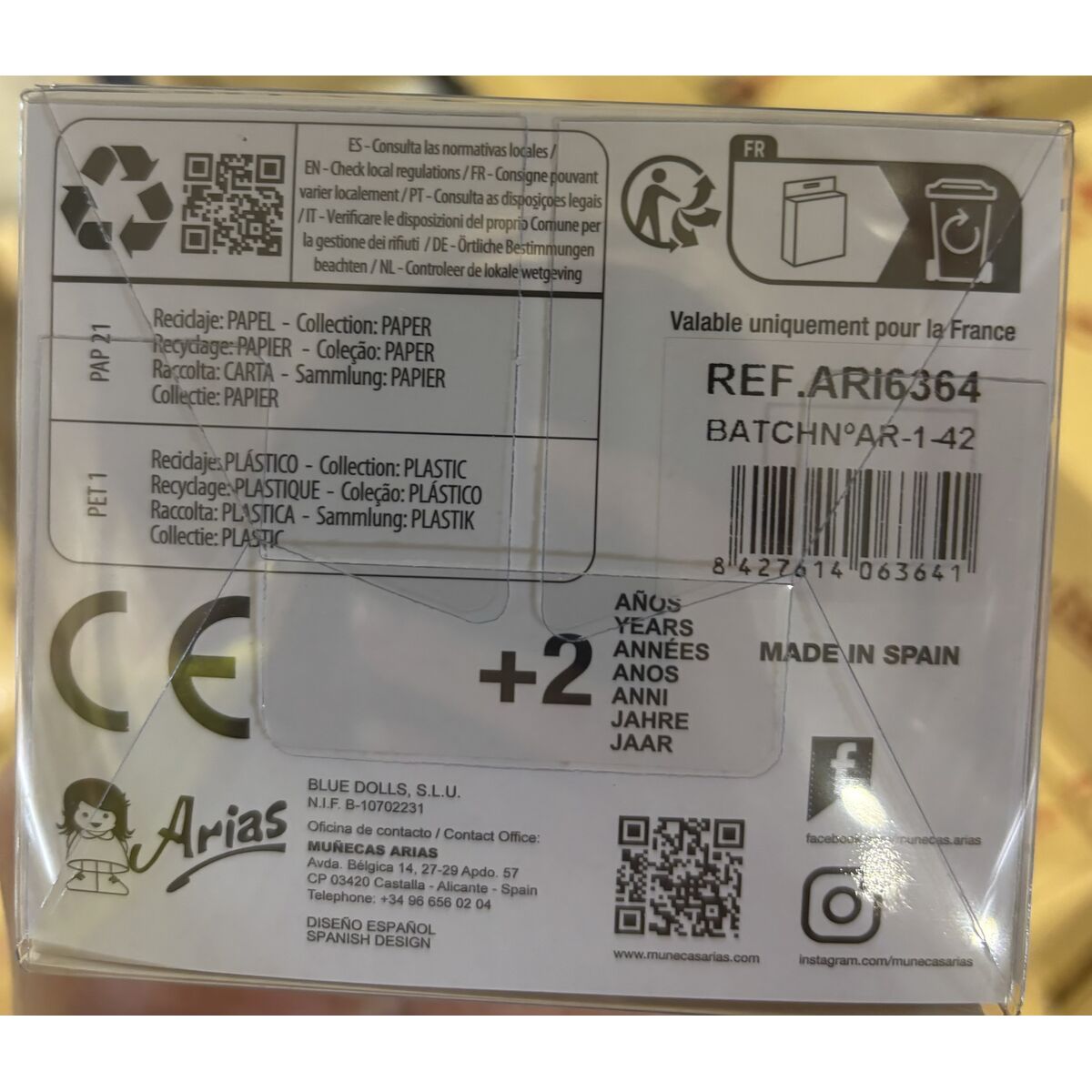 Dolls Accessories Arias