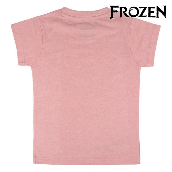 Child's Short Sleeve T-Shirt Frozen 73477 Pink
