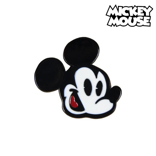 Broche Mickey Mouse Métal Noir