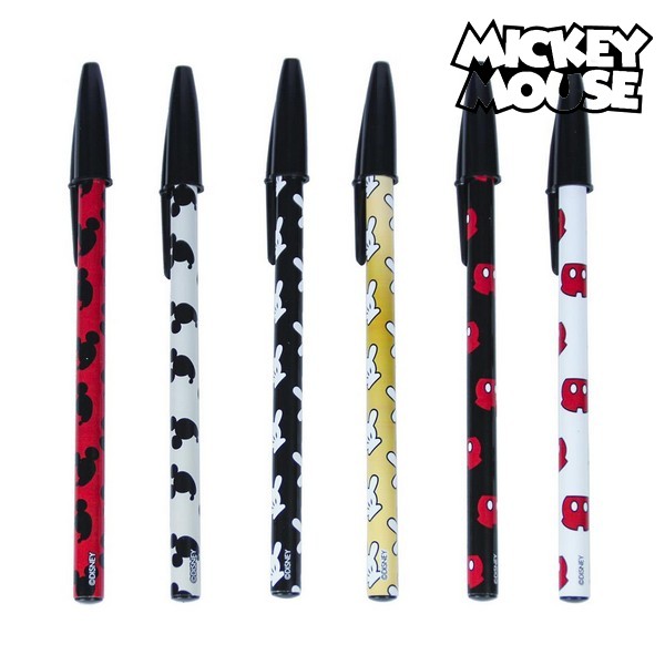 Set de Bolígrafos Mickey Mouse (6 pcs)