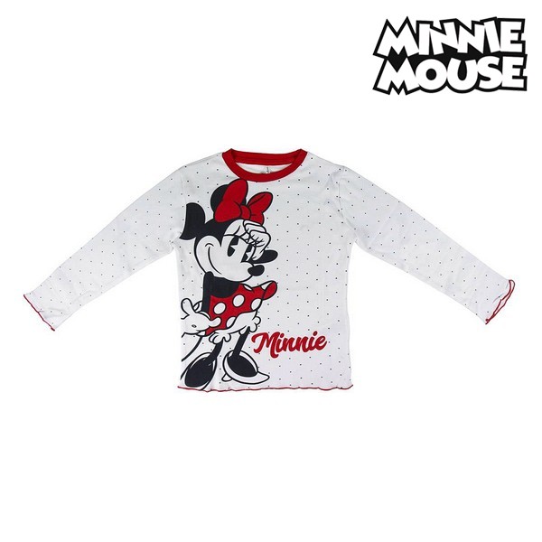 Nattdress Barne Minnie Mouse 74810 Hvit Blå (2 pcs)
