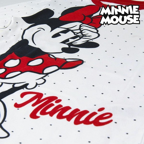 Nattdress Barne Minnie Mouse 74810 Hvit Blå (2 pcs)