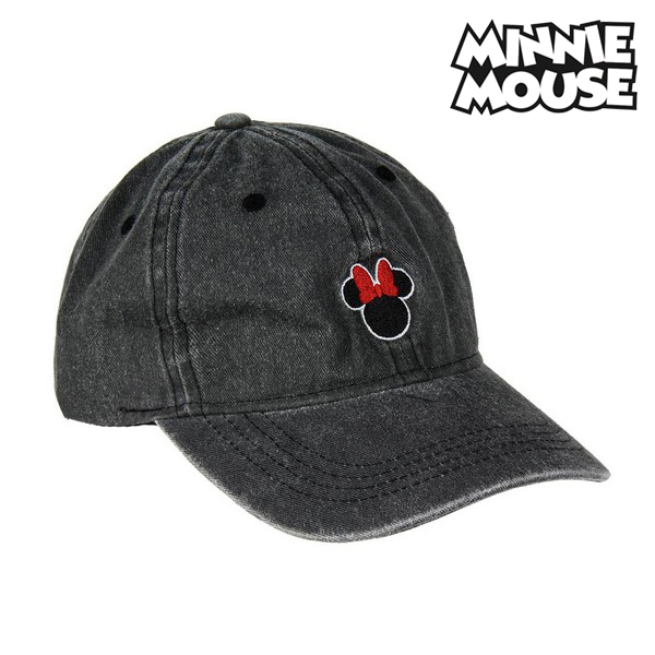 Hatt Baseball Minnie Mouse 75328 Svart (56 cm) Marineblå (58 cm)