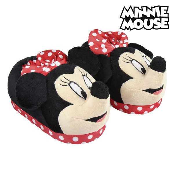House Slippers 3d Minnie Mouse Red