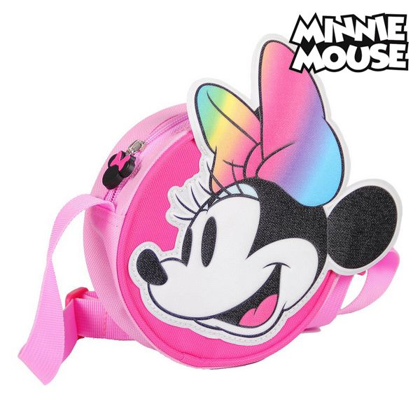 Sac à Bandoulière 3D Minnie Mouse 72883 Rose