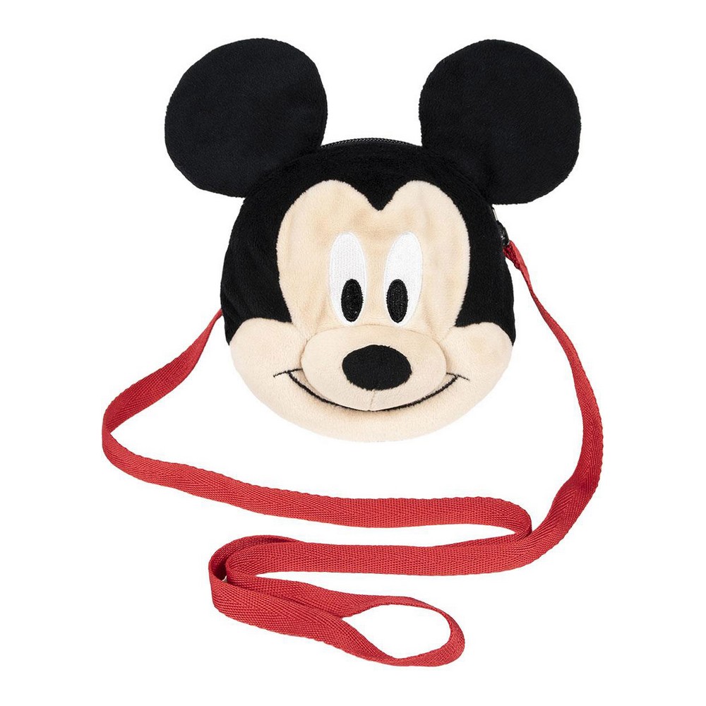Sac à Bandoulière 3D Mickey Mouse Noir