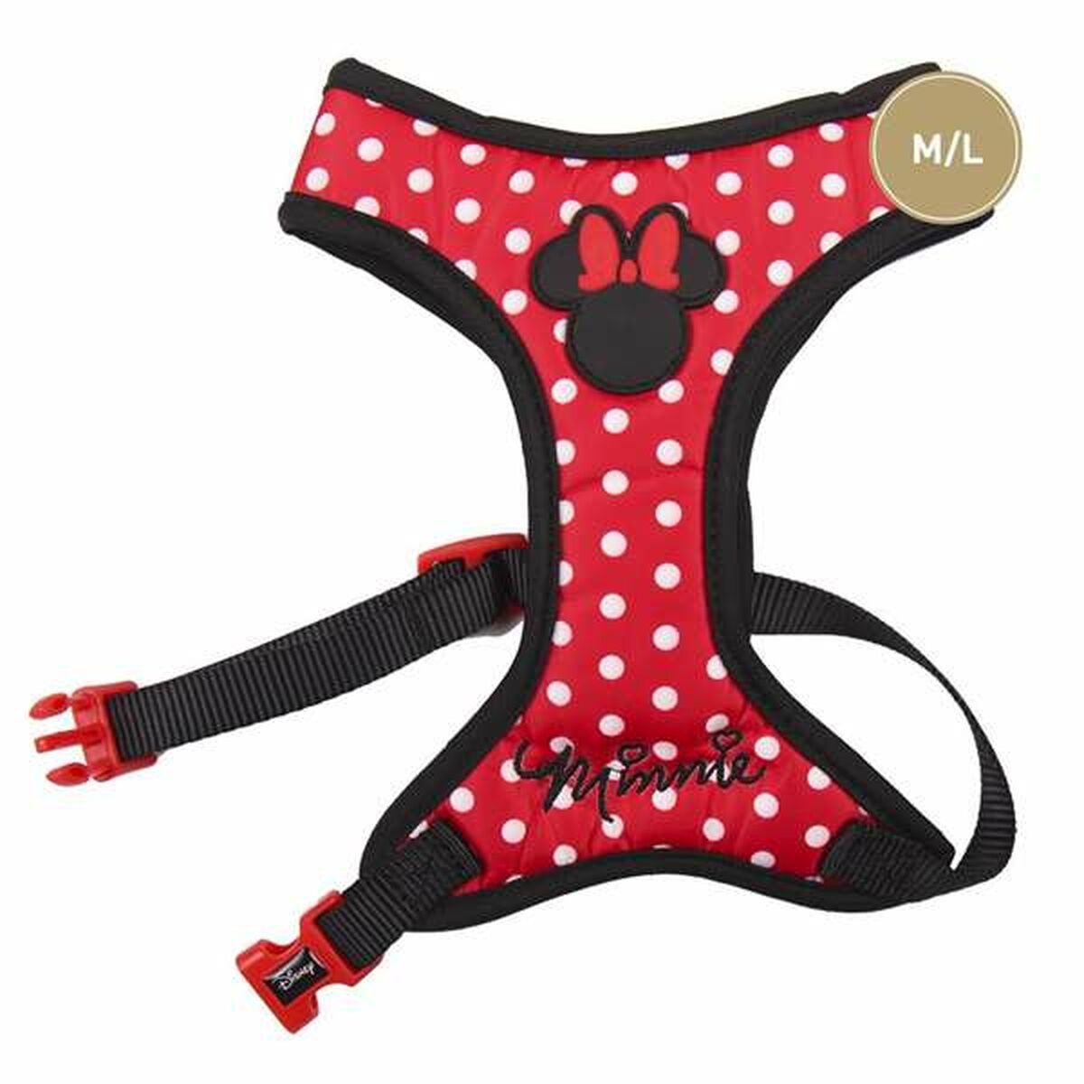 Si vous aimez prendre soin de chaque détail de votre maison et d'être à la dernière mode en matière de produits qui vous rendront la vie plus facile, achetez Harnais pour Chien Minnie Mouse au meilleur prix. Couleur: RougeAnimal de compagnie: ChienSaison: HiverMatériel: 100 % NylonComposition: 100 % NylonType: Harnais pour ChienInformations importantes: Harnais réglable, assurez-vous de pouvoir placer deux doigts entre le harnais et le corps de votre chien pour un ajustement confortable.
