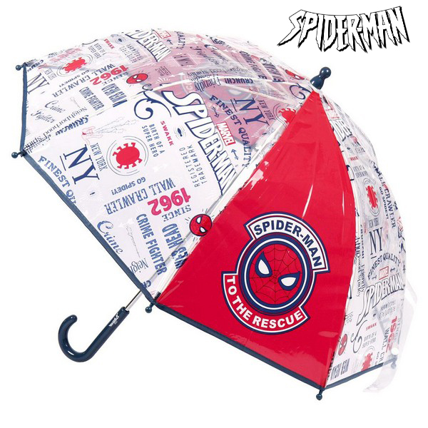 Paraply Spiderman (Ø 78 cm) Rød