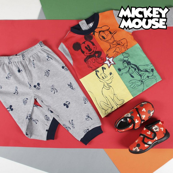 Baby Pyjamas Mickey Mouse Grey