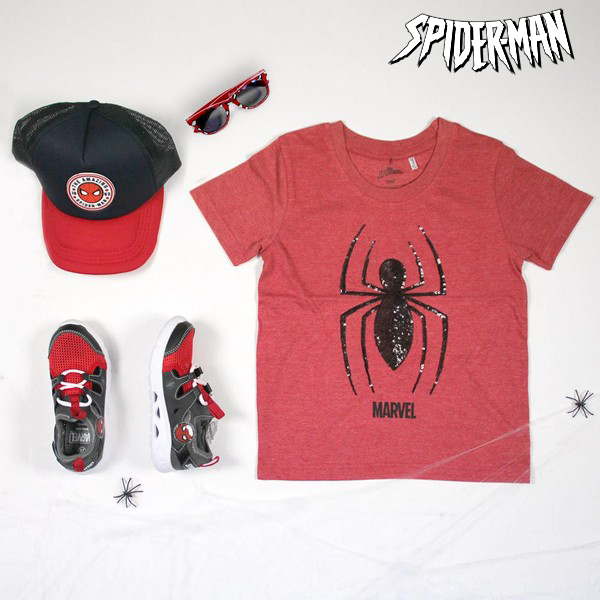 Sportschoenen voor Kinderen Spiderman Rood