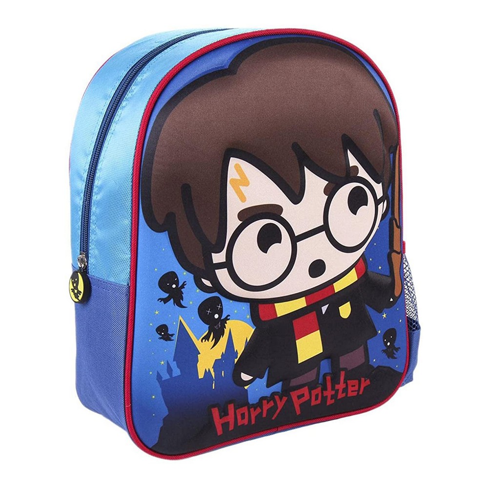3D Child bag Harry Potter Blue (25 x 31 x 10 cm)