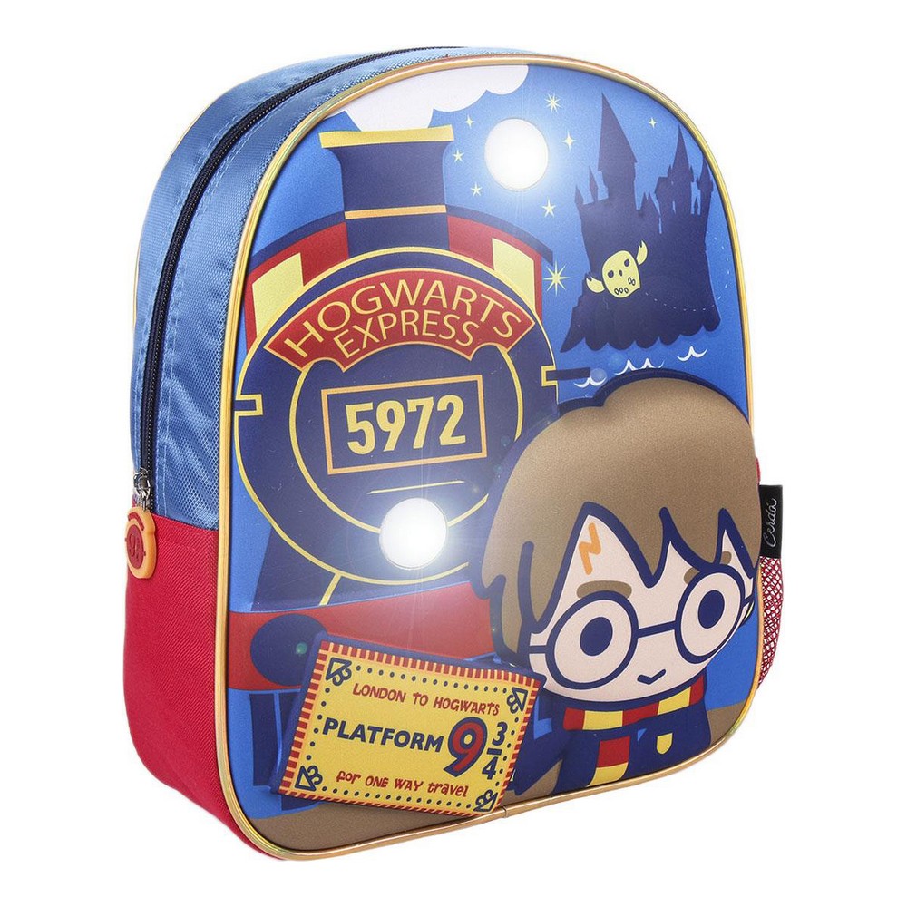 3D Child bag Harry Potter Red (25 x 31 x 1 cm)