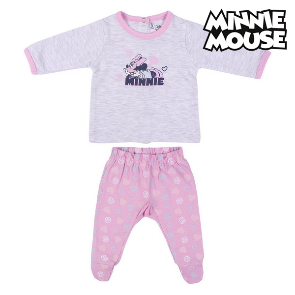 Conjunto de Vestuário Minnie Mouse Cor de Rosa