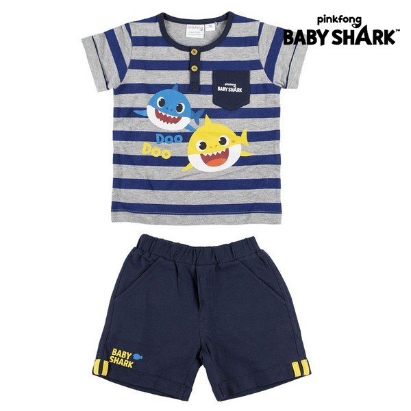 Ensemble de Vêtements Baby Shark Bleu
