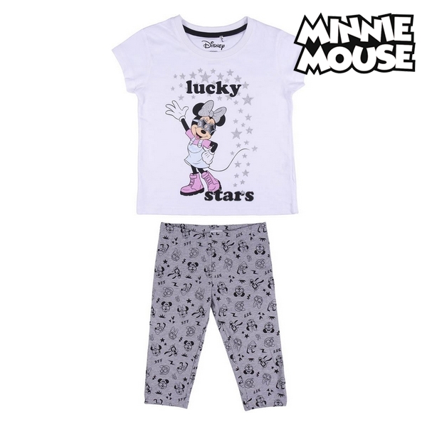Sett med klær Minnie Mouse Hvit